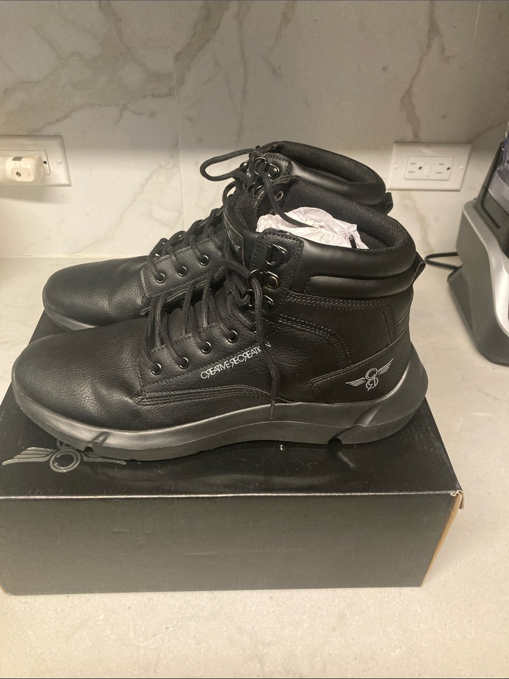 Creative Recreation Journey Black Men’s Shoes Size 11.5 Streetwear Sneaker Boots